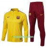 FC Barcelona Tränings Sweatshirtställ 2017-18 Gul